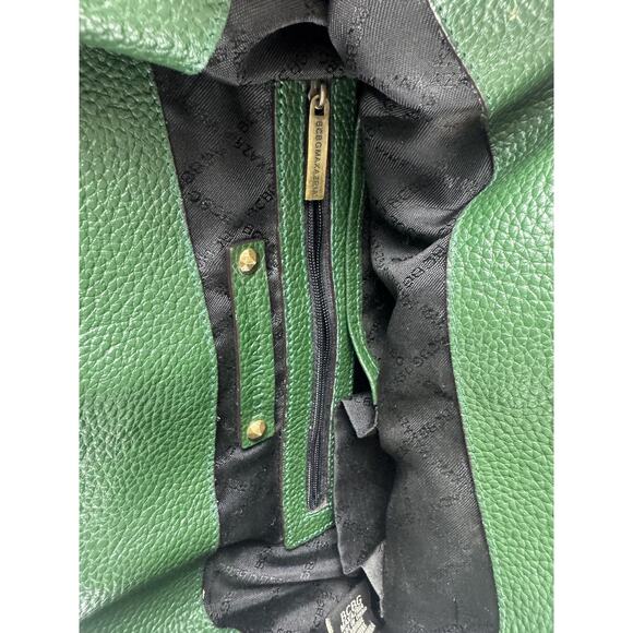 BCBGMaxAzria Green Studded Shoulder Bag - Picture 9 of 13